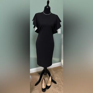 White House Black Market NWT Midi Cocktail Dress